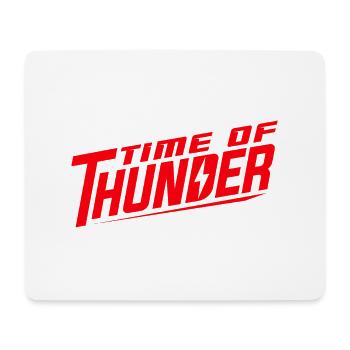 RED POWER - Mousepad (Querformat) - Weiß - Vorne