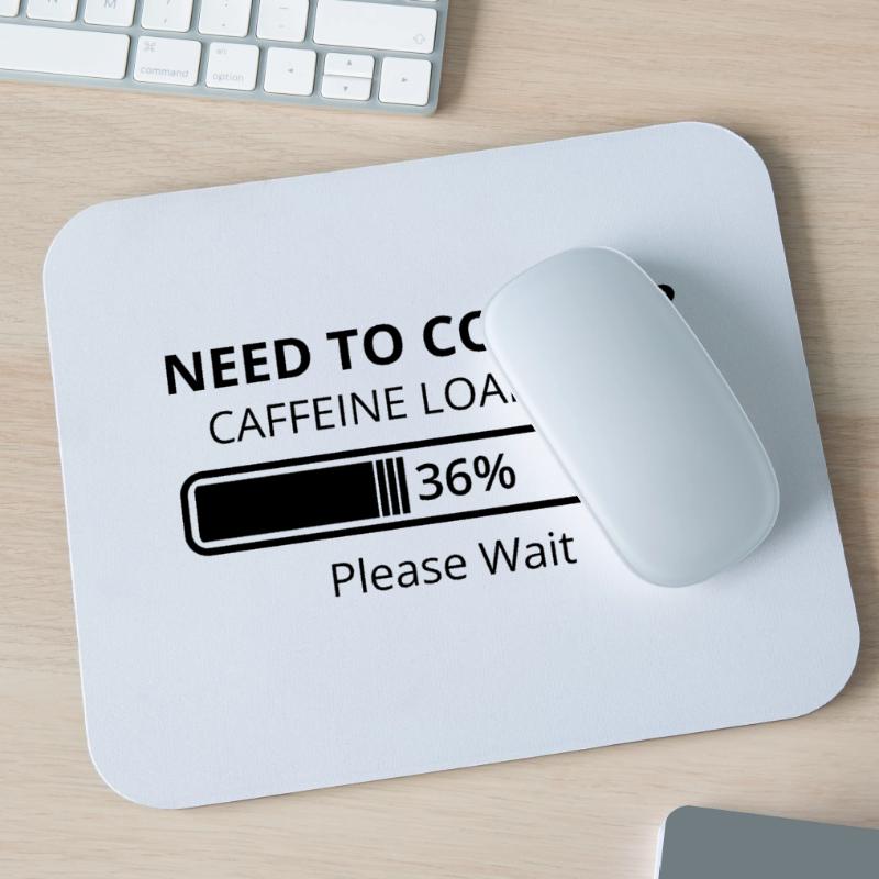 Need To Code Caffeine Loading Please Wait Develope Mousepad (Querformat)