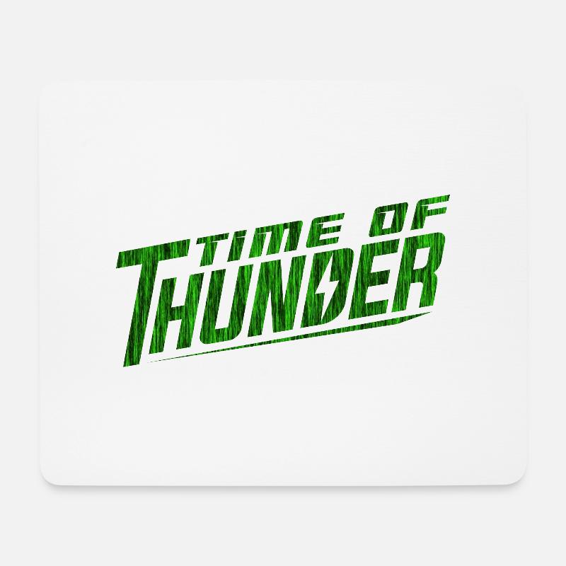 GREEN POWER - Mousepad (Querformat) - Weiß