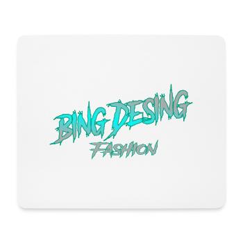 Bing Fashion Green - Mousepad (Querformat) - Weiß - Vorne