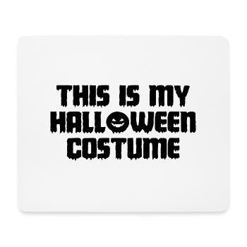 C’est mon costume d’Halloween - Tapis de souris (format paysage) - blanc - Devant