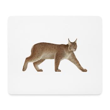 Lynx - Cat - Cat Family - Animals - Wildlife - Mouse Pad (horizontal) - white - Front