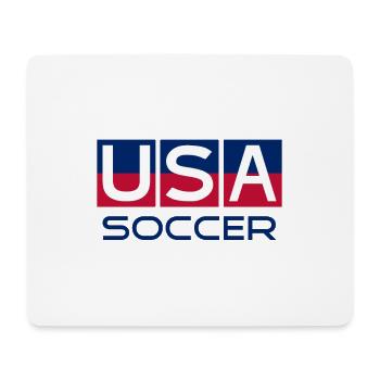 USA Soccer - National Colors - United States - Mouse Pad (horizontal) - white - Front