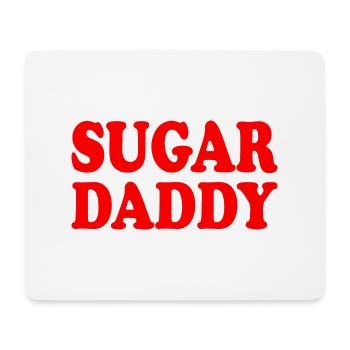 Sugar daddy - Mousepad (Querformat) - Weiß - Vorne