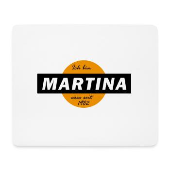 Martina Jahrgang 82 - Mousepad (Querformat) - Weiß - Vorne