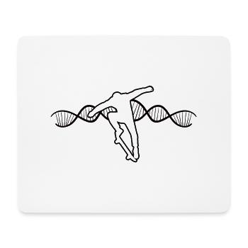 Skateboard Sakten Longboard Skater Skateboarding - Mousepad (Querformat) - Weiß - Vorne