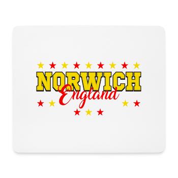 Norwich - Mousepad (Querformat) - Weiß - Vorne