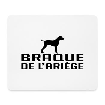 BRAQUE DE L ARIÉGE Hunderasse Jagdhunde Wilsigns - Mousepad (Querformat) - Weiß - Vorne