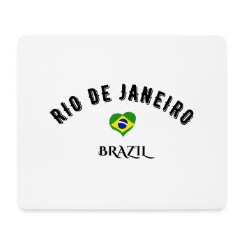 Rio de Janeiro brazil - Mouse Pad (horizontal) - white - Front