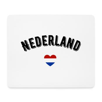 Nederland - Mouse Pad (horizontal) - white - Front