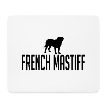 Français Mastiff Dog races Dogs Wilsigns - Tapis de souris (format paysage) - blanc - Devant