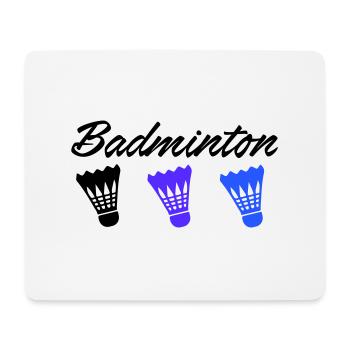 badminton - Mouse Pad (horizontal) - white - Front