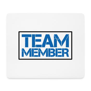 Team Member - Mouse Pad (horizontal) - white - Front