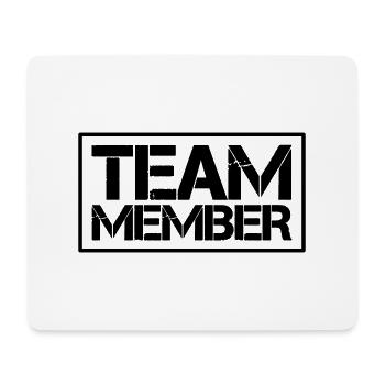 Team Member - Mouse Pad (horizontal) - white - Front