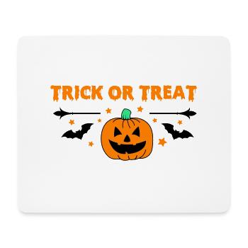 trick or treat - Mouse Pad (horizontal) - white - Front