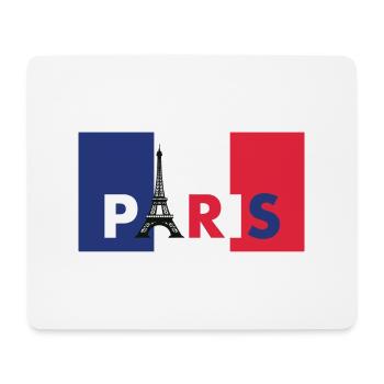 Paris - Mousepad (Querformat) - Weiß - Vorne