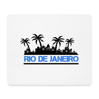 rio de janeiro - Mousepad (Querformat) - Weiß - Vorne