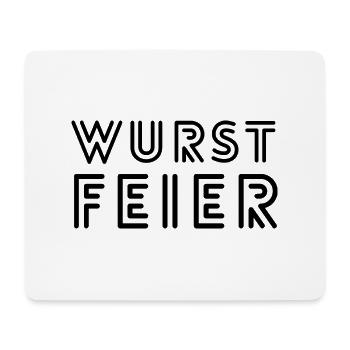 Wurst Feier, Malle Party, Mallorca, Malle, Party - Mousepad (Querformat) - Weiß - Vorne
