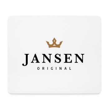 Jansen - Mousepad (Querformat) - Weiß - Vorne