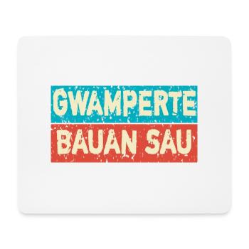 Bayerisch lustig - Mousepad (Querformat) - Weiß - Vorne