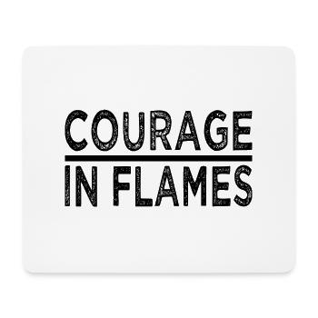 courage and strength acts of courage - Mousepad (Querformat) - Weiß - Vorne
