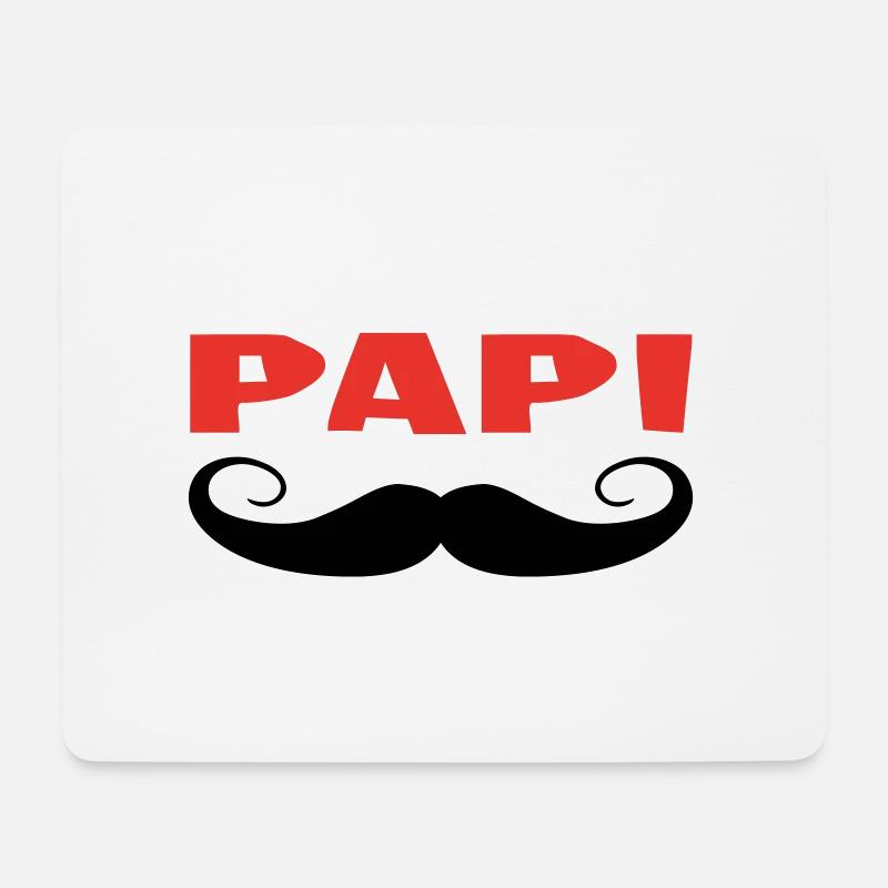 Opa - Mousepad (Querformat) - Weiß