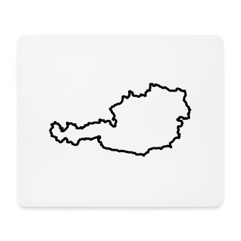 Austria - Mouse Pad (horizontal) - white - Front
