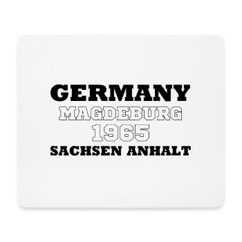 GERMANY SACHSEN ANHALT MAGDEBURG 1965 - Mouse Pad (horizontal) - white - Front