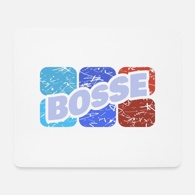 Geschenk für Bosse - Mousepad (Querformat) - Weiß