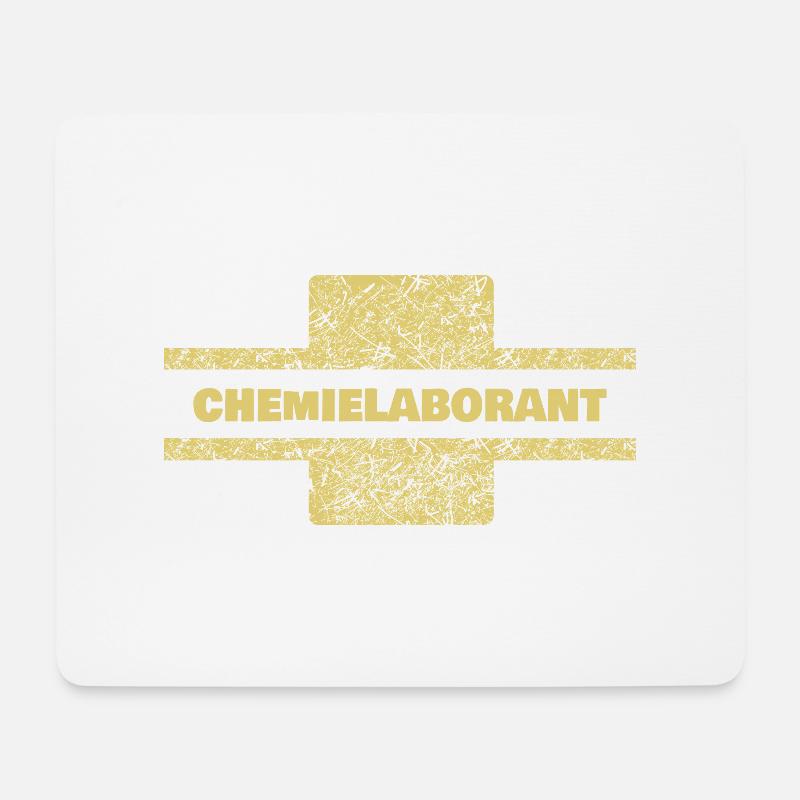 Beruf Chemielaborant - Mousepad (Querformat) - Weiß