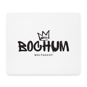 Bochum Weltmacht - Mousepad (Querformat) - Weiß - Vorne