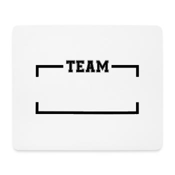 team - Mouse Pad (horizontal) - white - Front