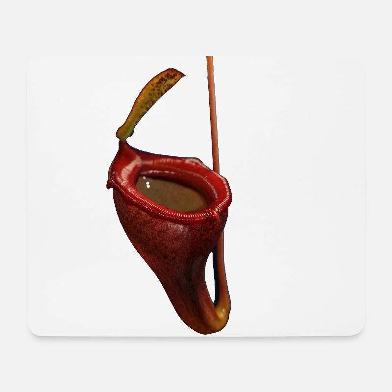 Nepenthes jamban - Mousepad (Querformat) - Weiß