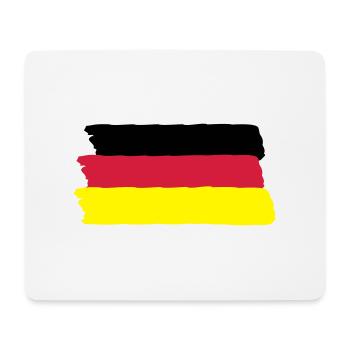 deutschland - Mousepad (Querformat) - Weiß - Vorne