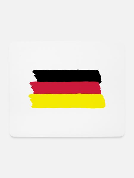 deutschland - Mousepad (Querformat) - Weiß