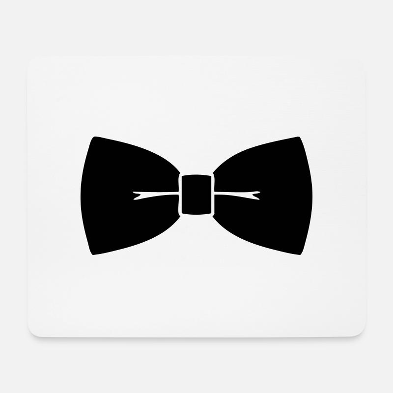 Fliege - Mousepad (Querformat) - Weiß