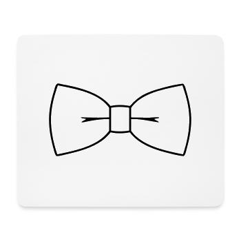 Fliege - Mousepad (Querformat) - Weiß - Vorne