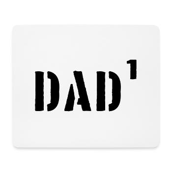 DAD -1 - Mousepad (Querformat) - Weiß - Vorne