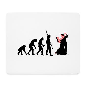 evolution_tanzpaar_a_2c - Mousepad (Querformat) - Weiß - Vorne