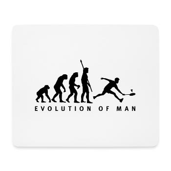 evolution_badminton_022011_b_1c - Mousepad (Querformat) - Weiß - Vorne