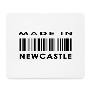 Made in Newcastle upon Tyne - Mouse Pad (horizontal) - white - Front