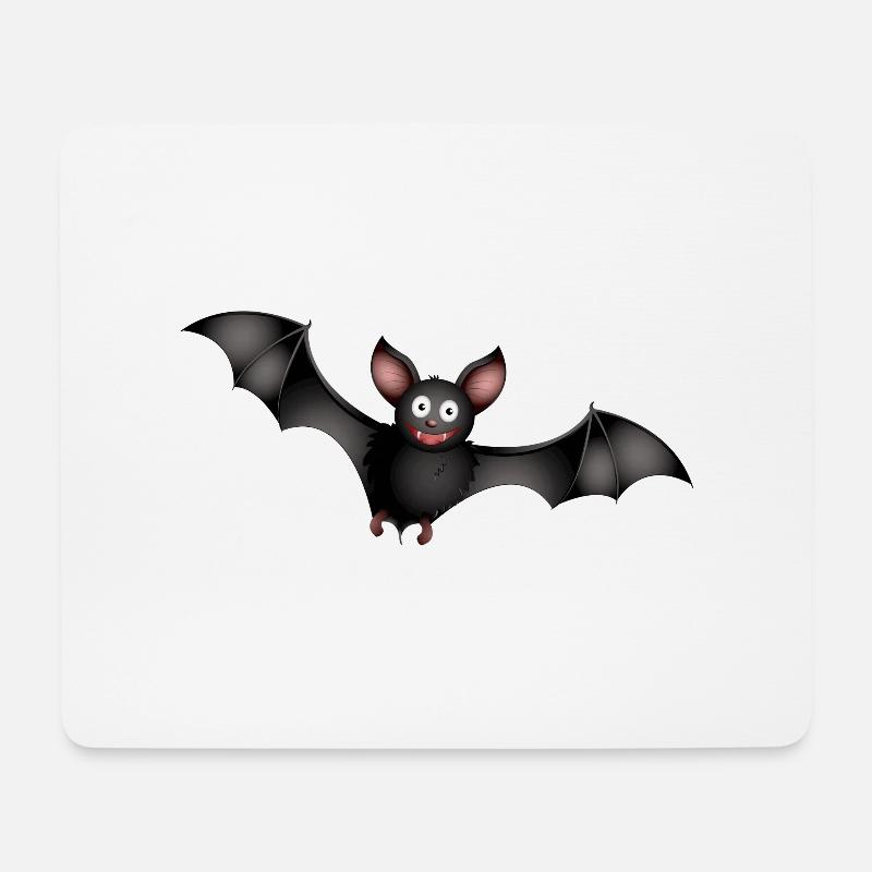 Bat - Mouse Pad (horizontal) - white