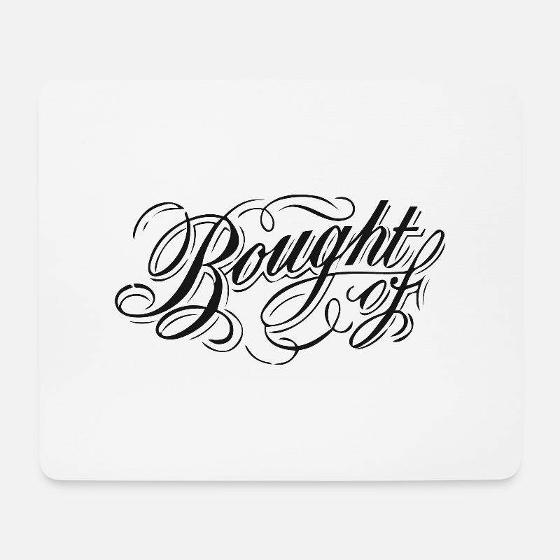 bought of 6 - Mousepad (Querformat) - Weiß
