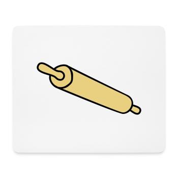 rolling_pin - Mouse Pad (horizontal) - white - Front