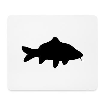 karpfen__f1 - Mousepad (Querformat) - Weiß - Vorne