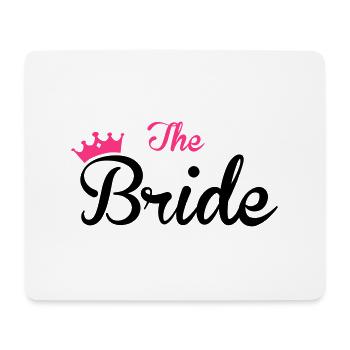 the bride - Mousepad (Querformat) - Weiß - Vorne