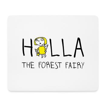 holla_the_forest_fairy_052012a_2c - Tapis de souris (format paysage) - blanc - Devant