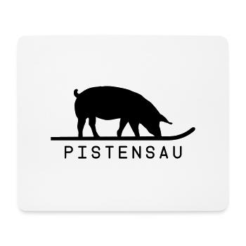 pistensau_1__f1 - Tapis de souris (format paysage) - blanc - Devant