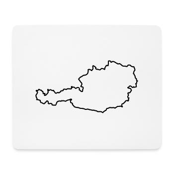 Austria - Mouse Pad (horizontal) - white - Front