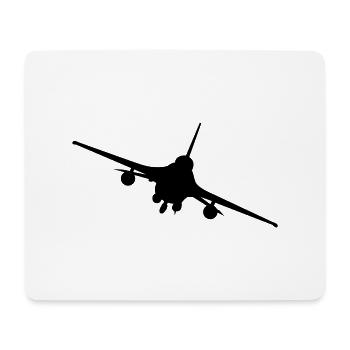 f16 - Mousepad (Querformat) - Weiß - Vorne